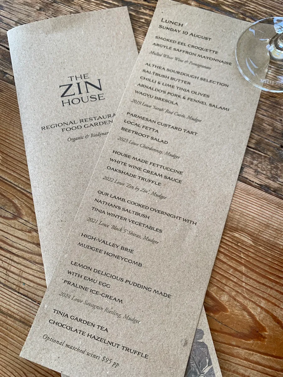 Menu photo 1