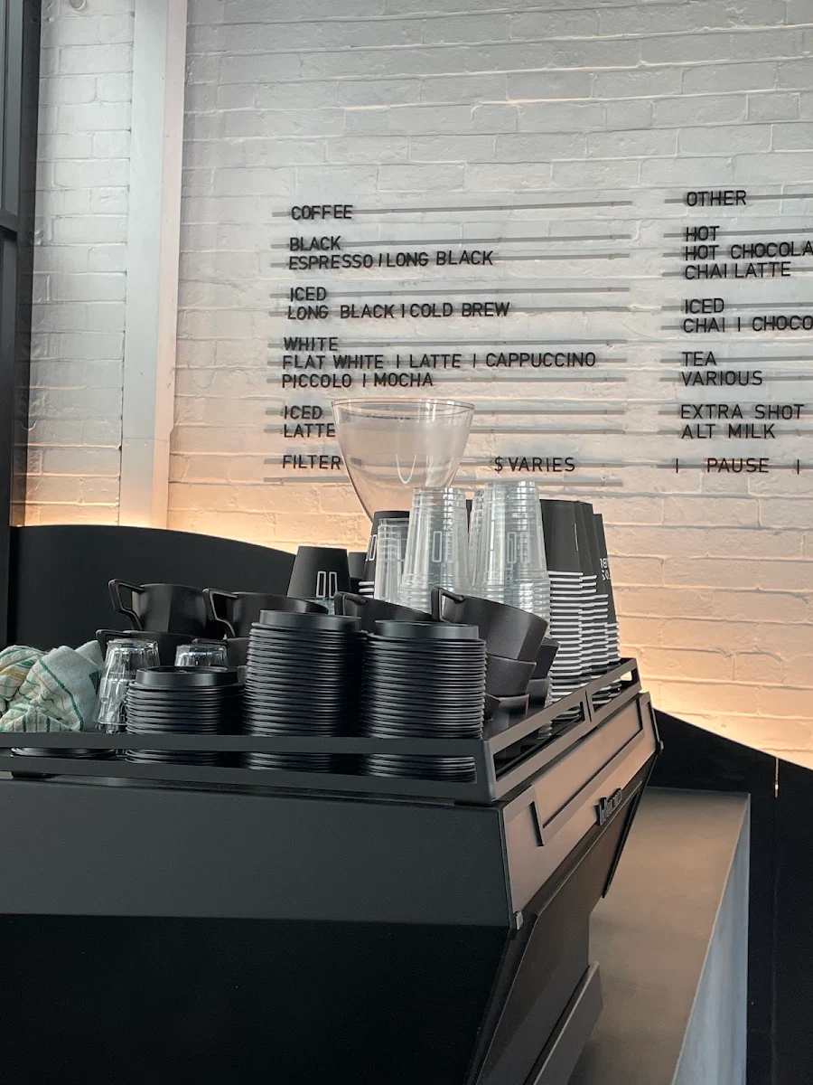 Menu, Foster & Black Specialty Coffee Roastery