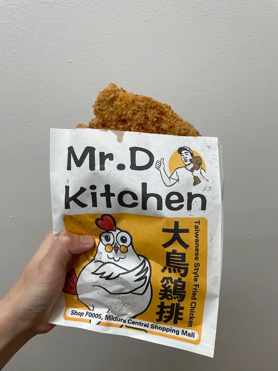 Menu, Mr.D Kitchen 大鳥雞排