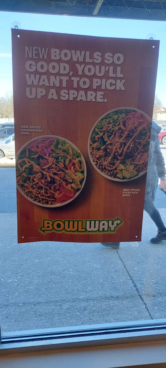 Menu, Subway