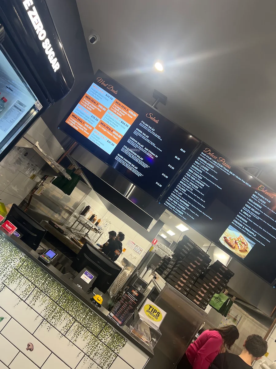 Menu, Amalfi Pizza & Pasta