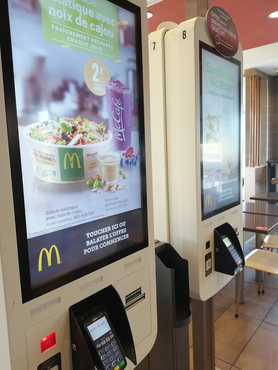 Menu, McDonald's