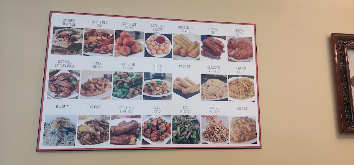 Menu, Lin Garden Restaurant