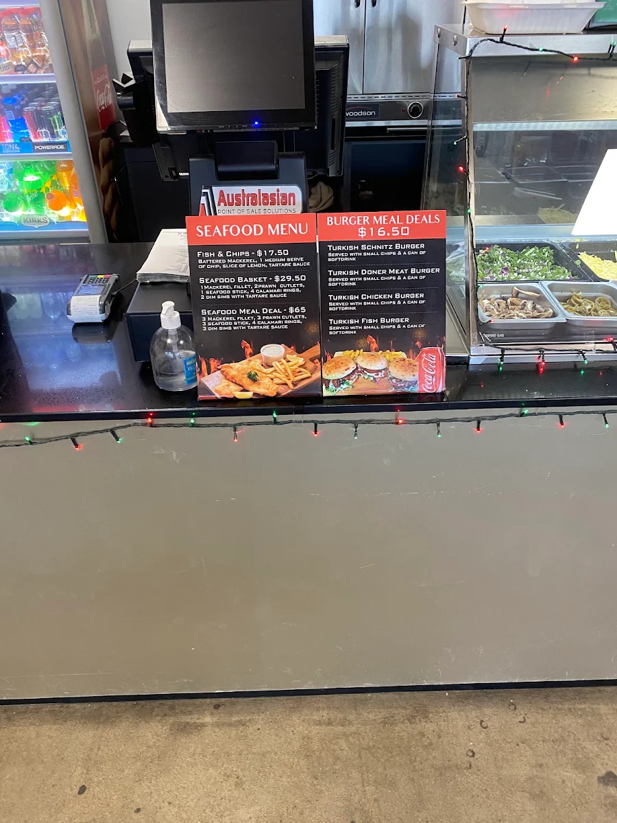 Menu, Tully KEBAB & PIZZA