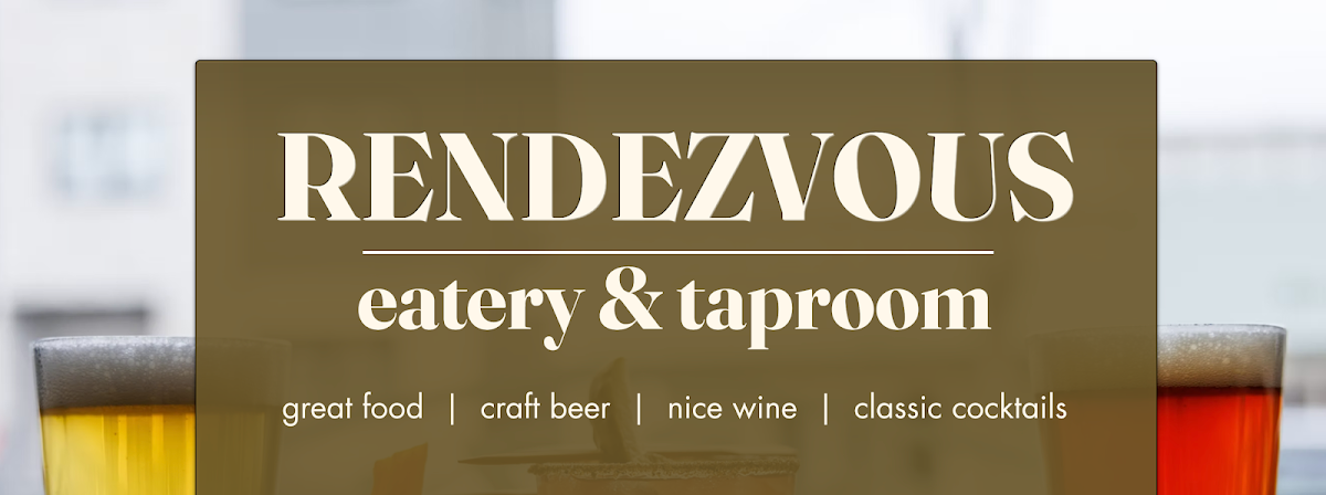 Menu, Rendezvous Eatery and Taproom