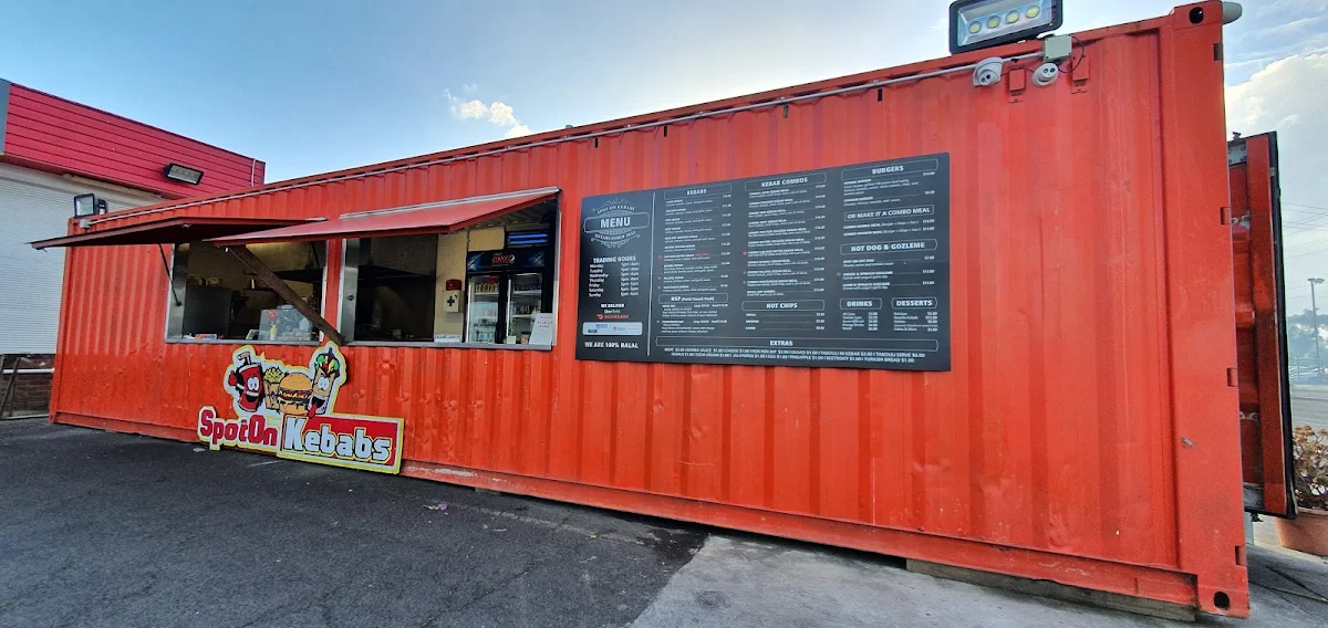 Menu, Spot On Kebabs