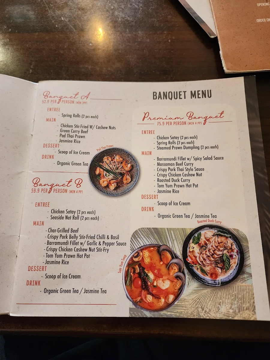 Menu, SEASIDE Kitchen & Bar Burleigh heads
