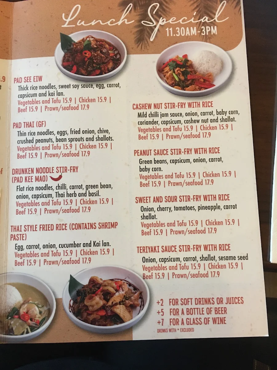 Menu, SEASIDE Kitchen & Bar Burleigh heads