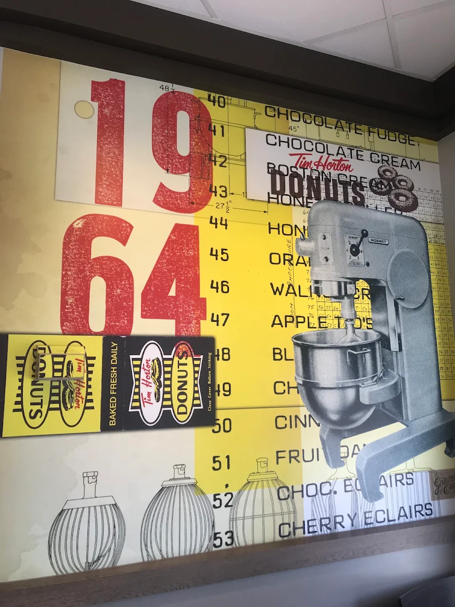 Menu, Tim Hortons