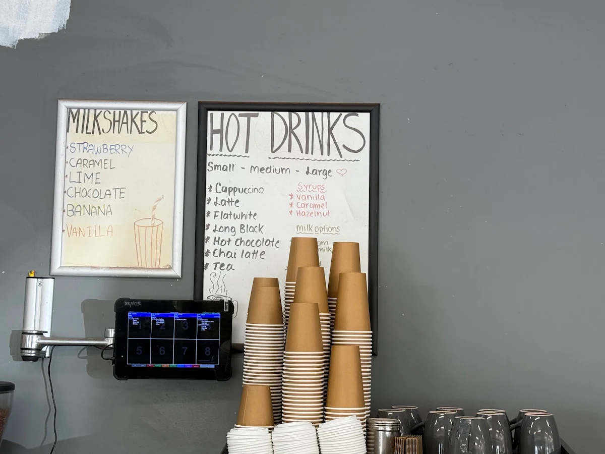 Menu, Dunalley Bakery