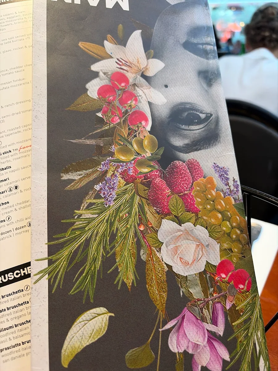 Menu, Criniti's Karrinyup