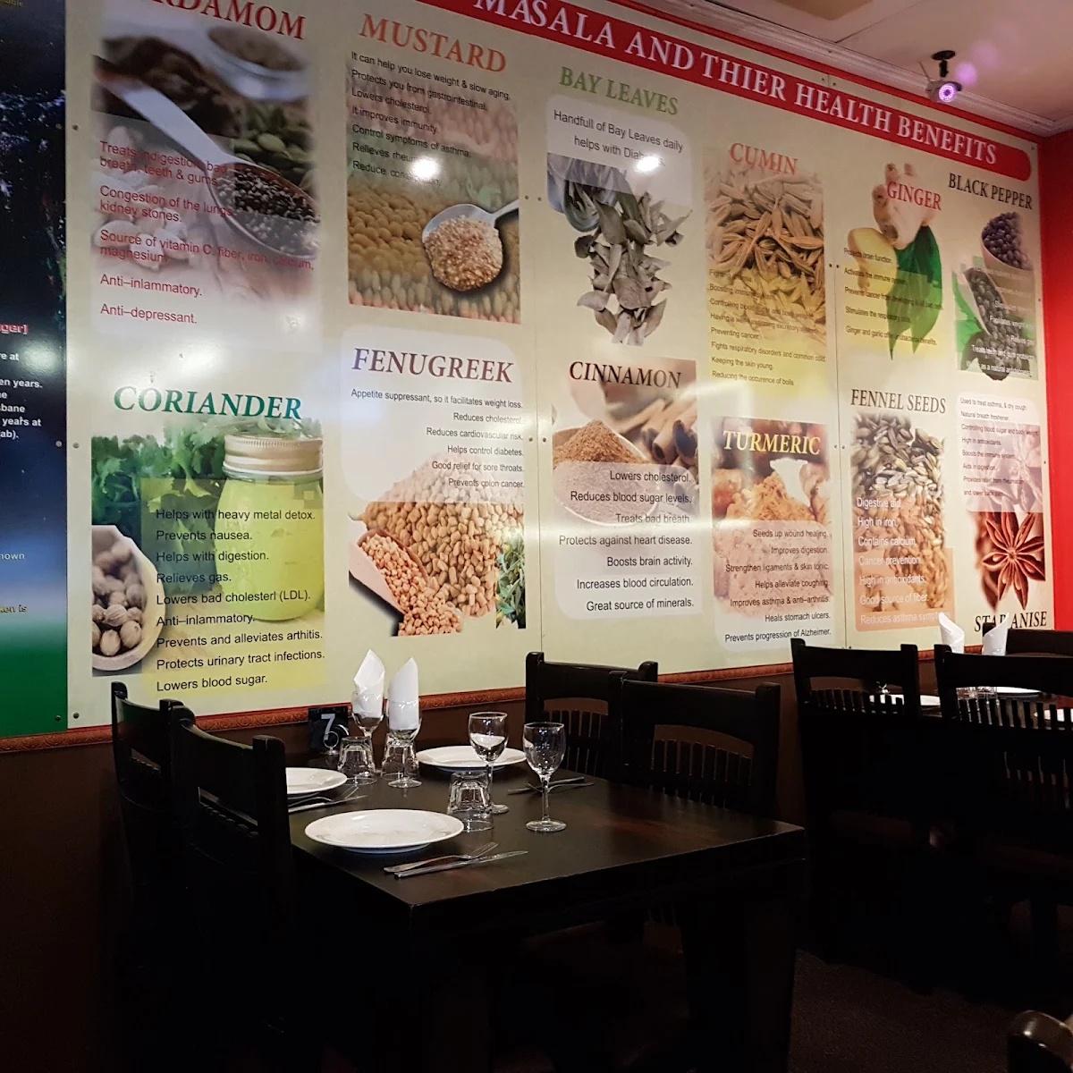 Menu, Tanveer's Curry Hut Boonah