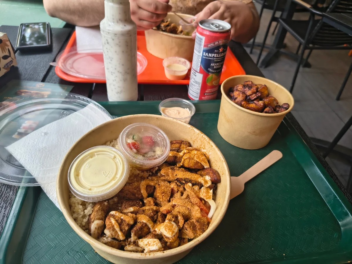 Food & drink, Baguette Brochette Quebec