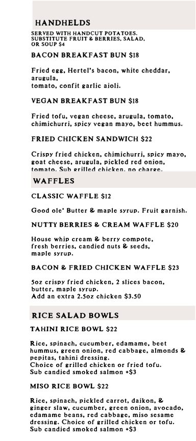 Menu photo 1