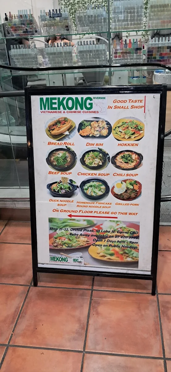 Menu, Mekong Riverside Vietnamese & Chinese Cuisines
