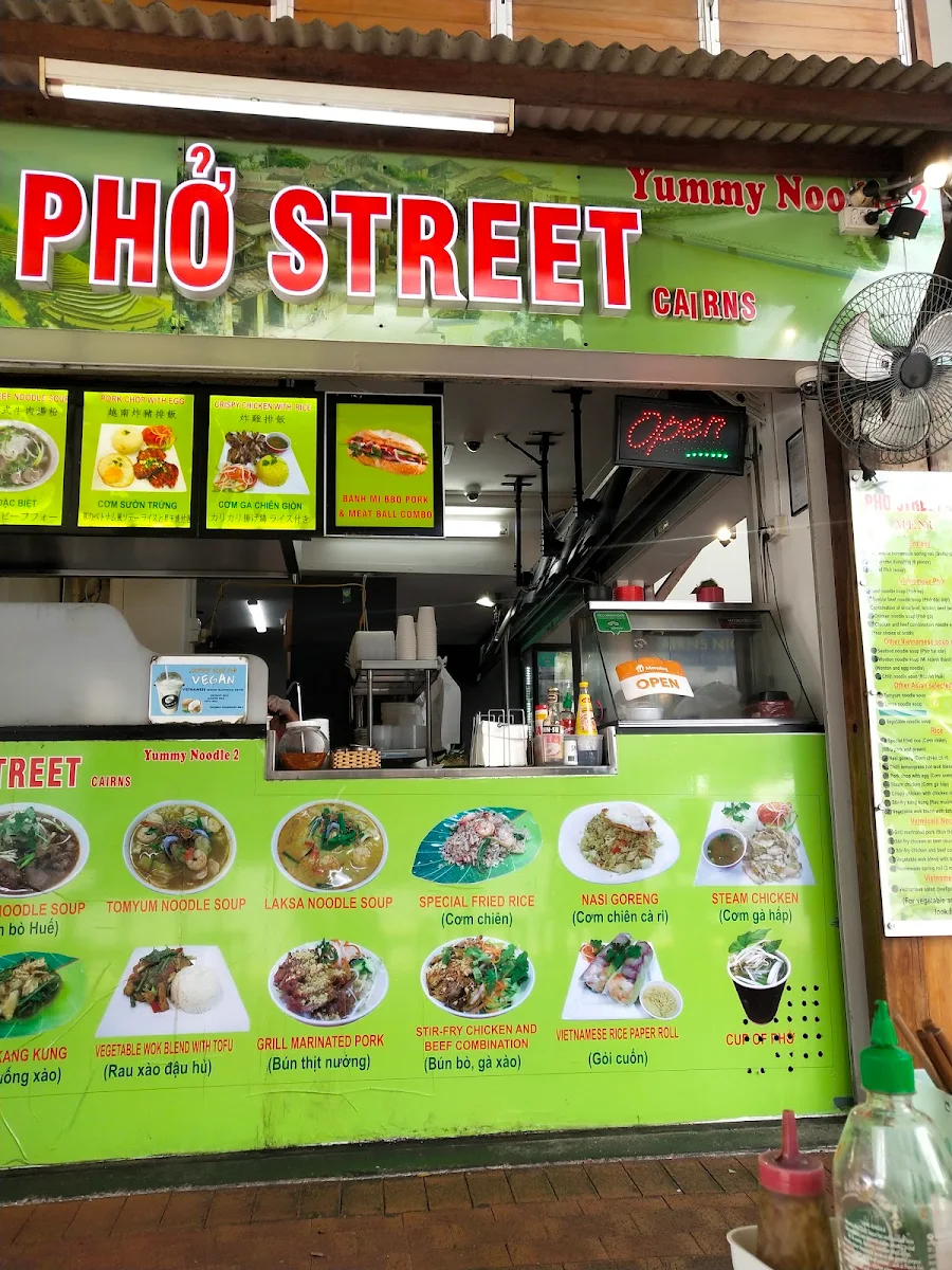 Menu, Pho Street Cairns
