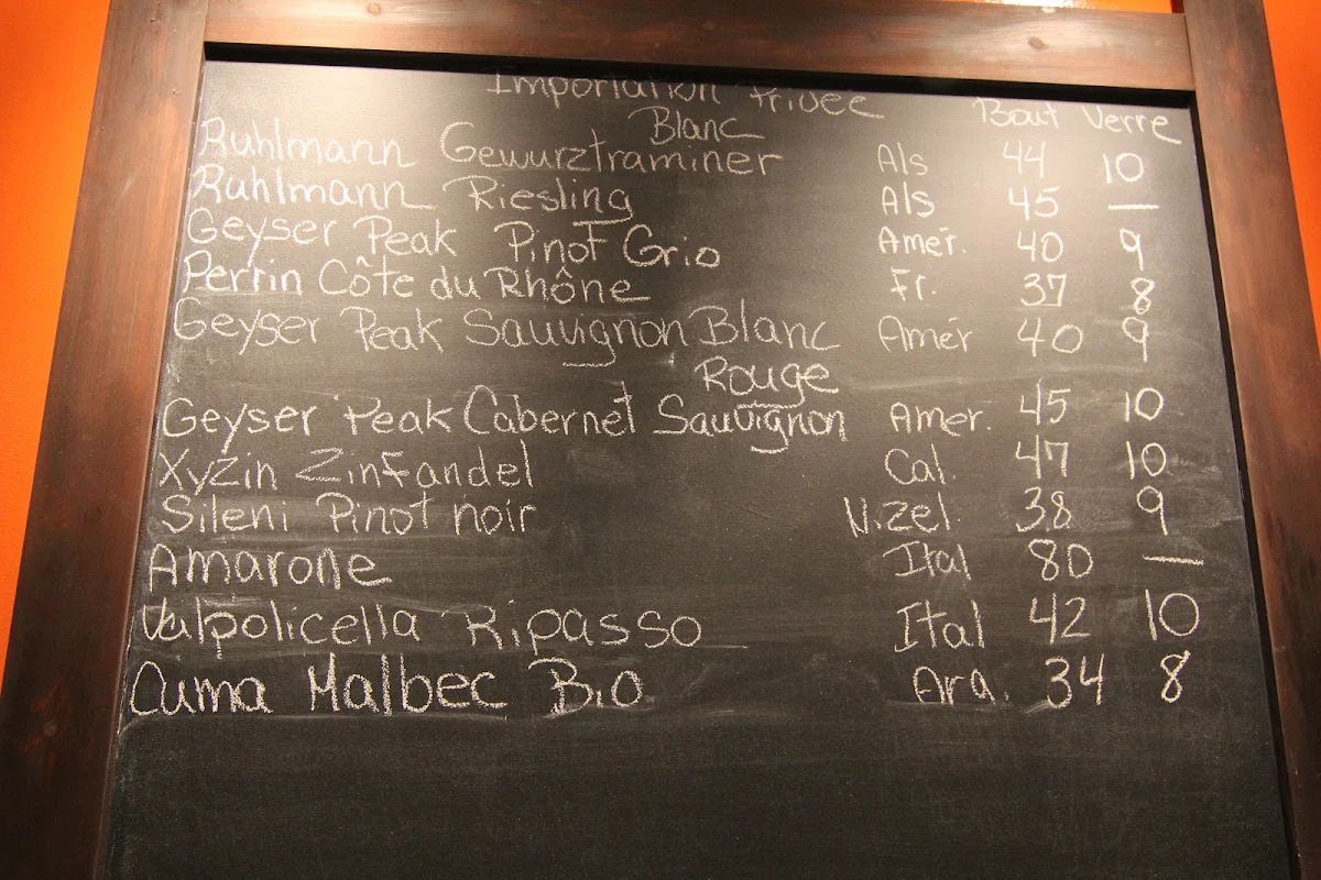 Menu, Temaki Sushi Bar