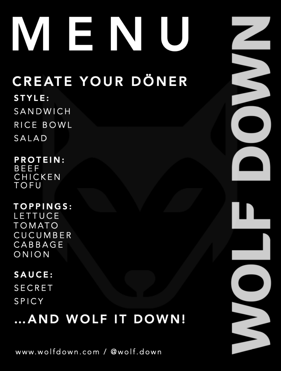 Menu, Wolf Down