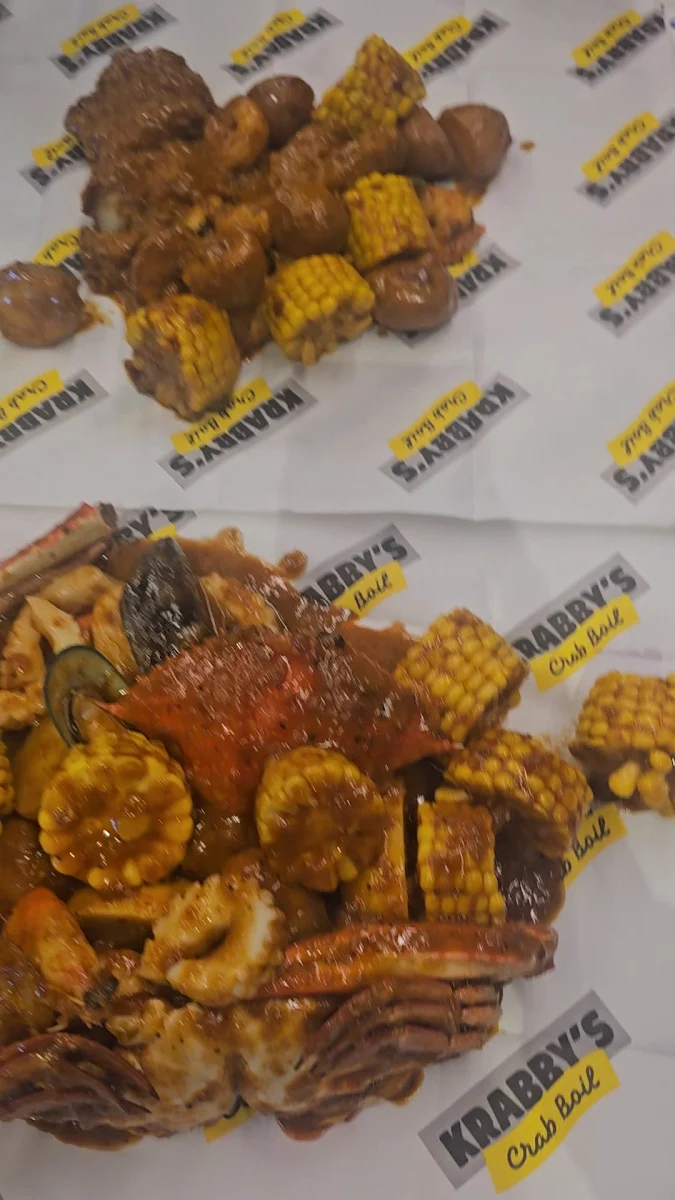 Menu, KRABBY'S CRAB BOIL