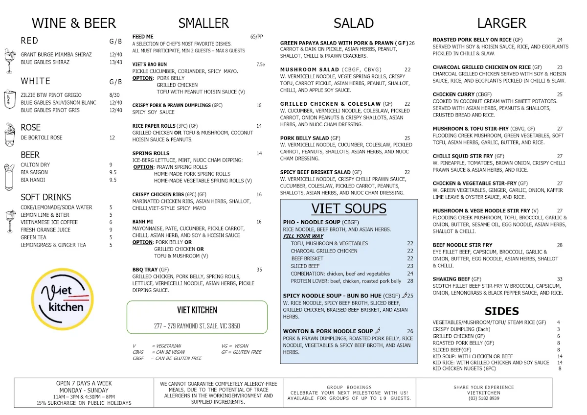 Menu photo 1