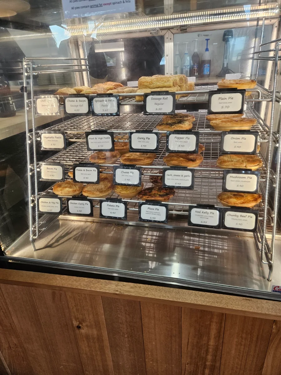 Menu, Kelly's Bakery, Cafe & Bakehouse