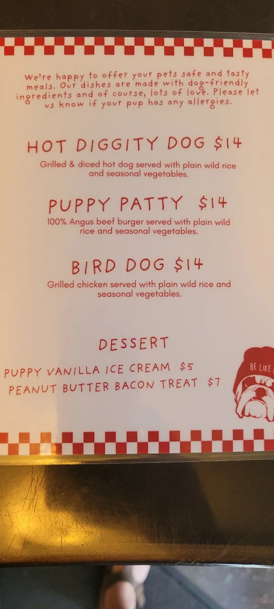 Menu, Kaytoo Restaurant & Bar