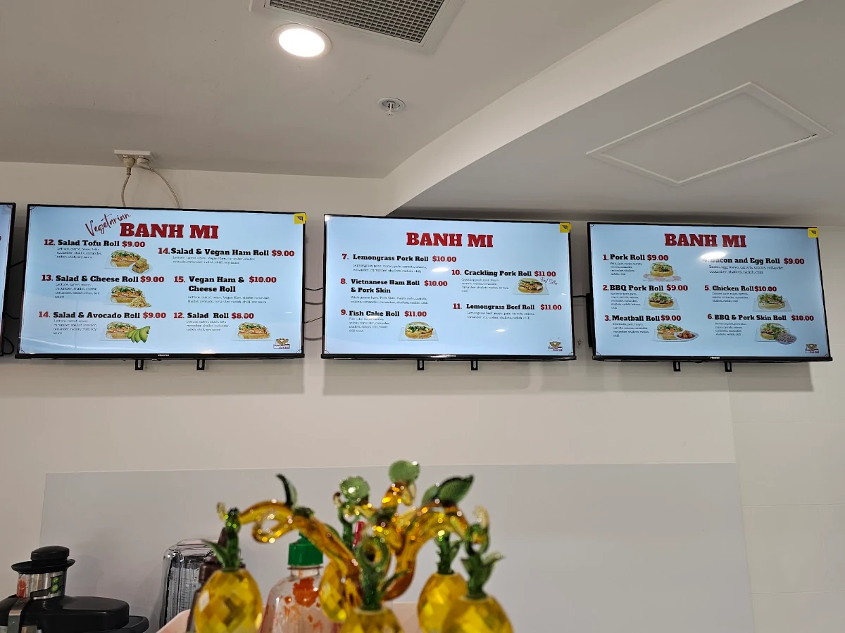 Menu, Newtown Pork Roll