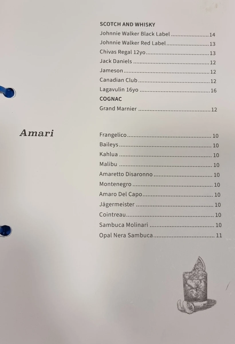 Menu, Via Napoli Pizzeria Lane Cove