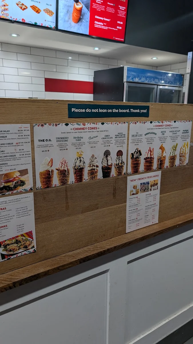 Menu, Happy Taco (located inside Eva's Original)