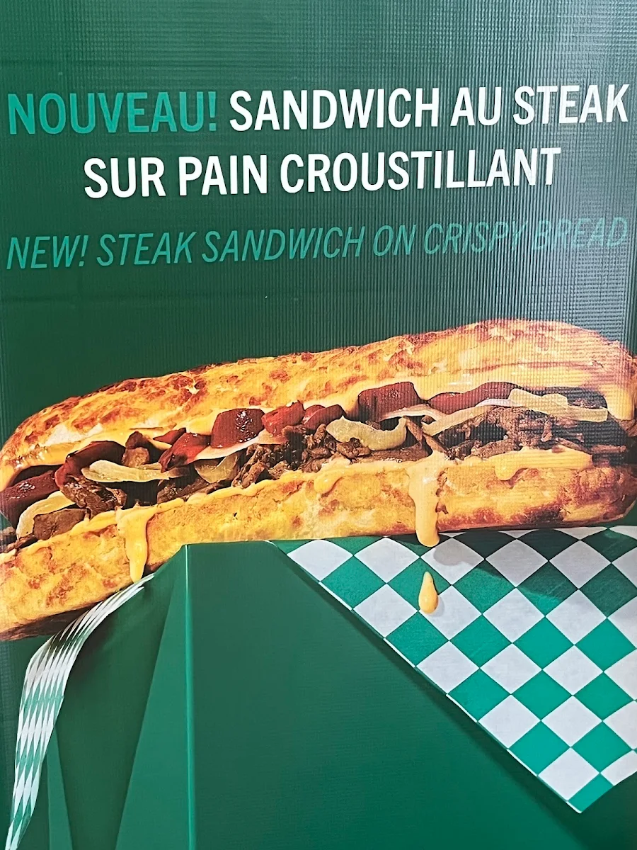 Menu, Dagwoods La Sandwicherie
