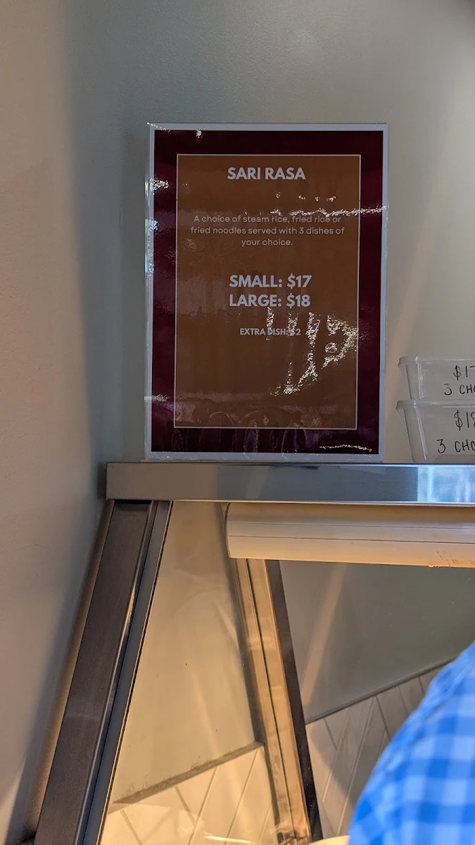Menu, Sari Rasa