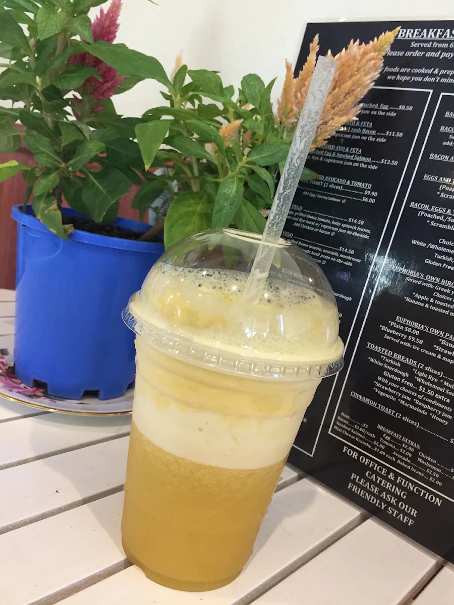 Menu, Euphoria Espresso (Laverdrive) Robina