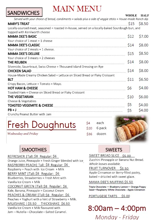Menu photo 1