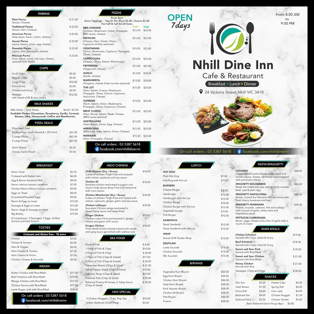 Menu photo 1