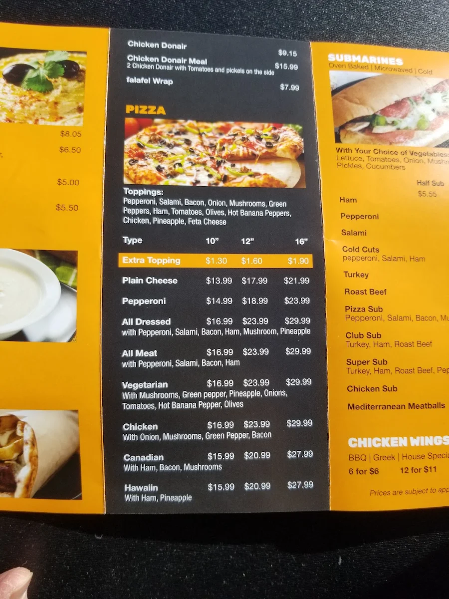 Menu, Koffee House & Bakery