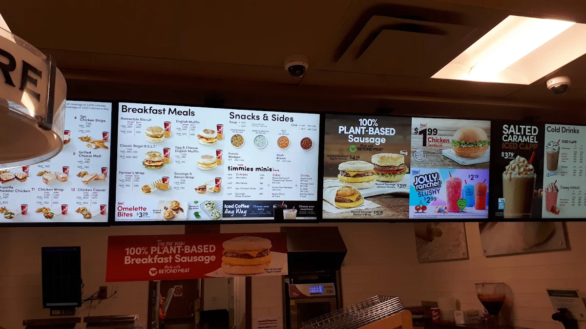 Menu, Tim Hortons