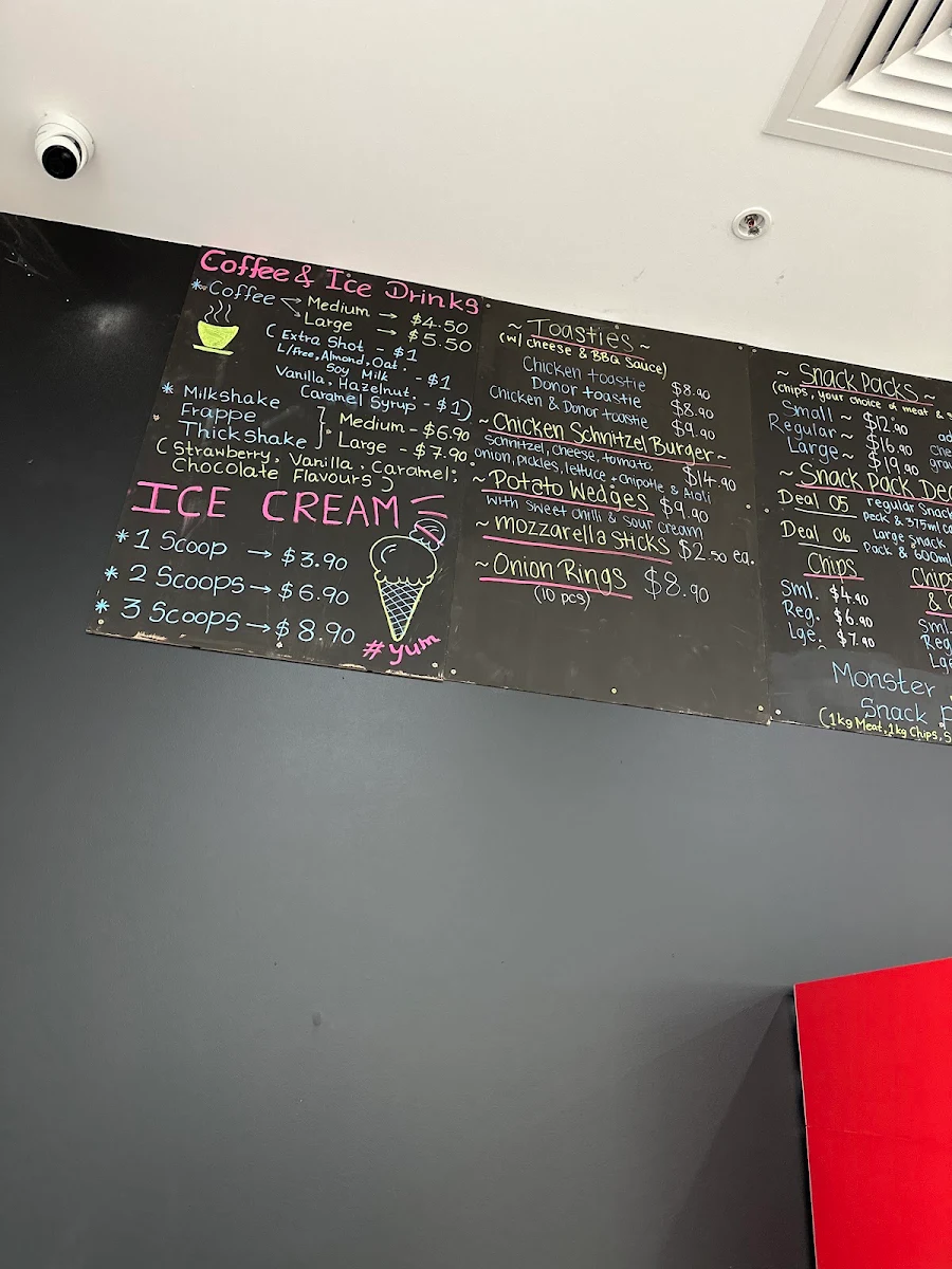 Menu, Kebab Express Riverway Plaza