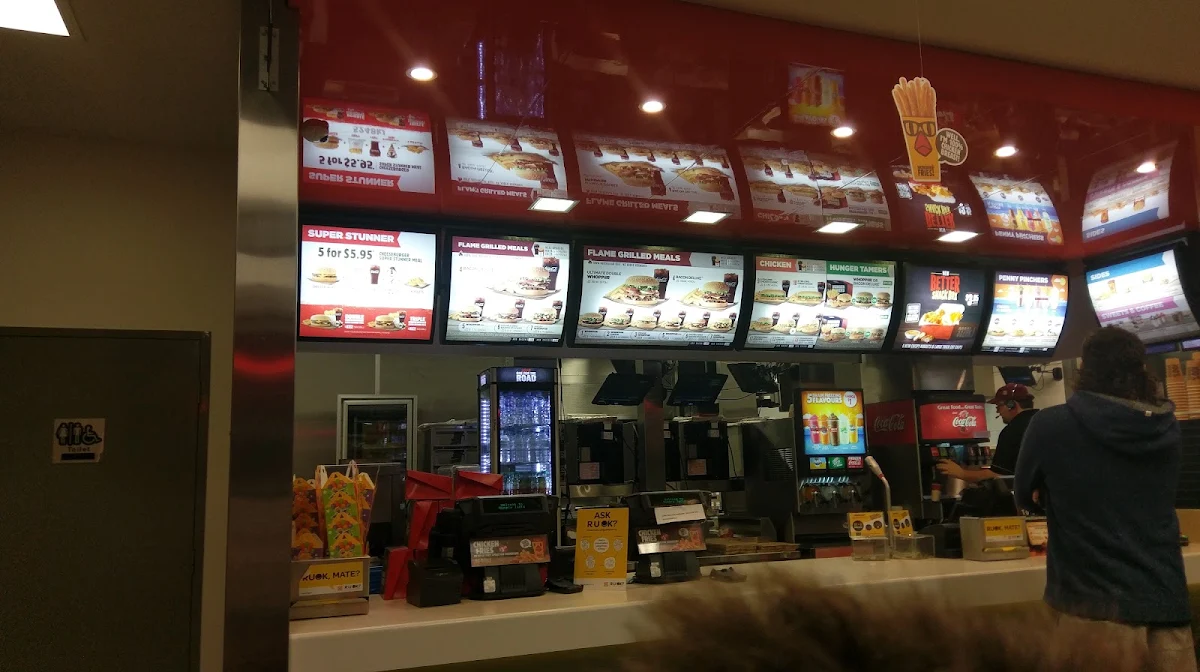 Menu, Hungry Jack's Burgers Nuriootpa