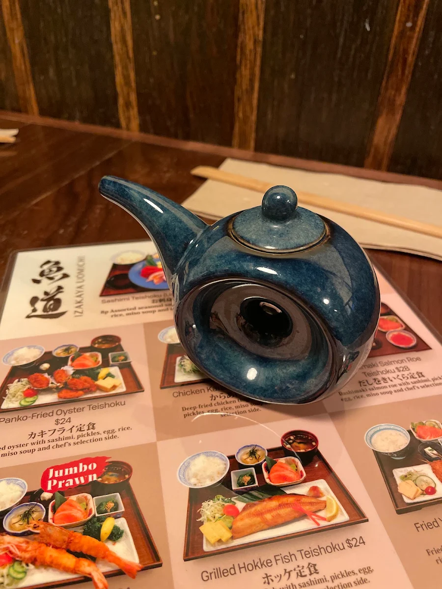 Menu, Izakaya Uomichi