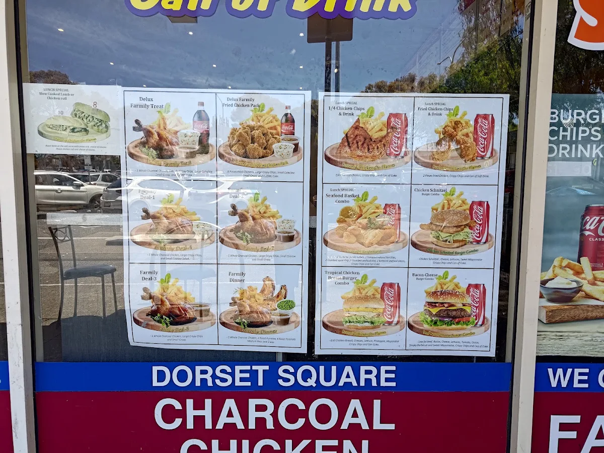 Menu, Boronia Chicken on Flames