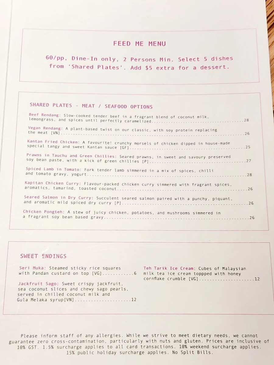 Menu photo 1