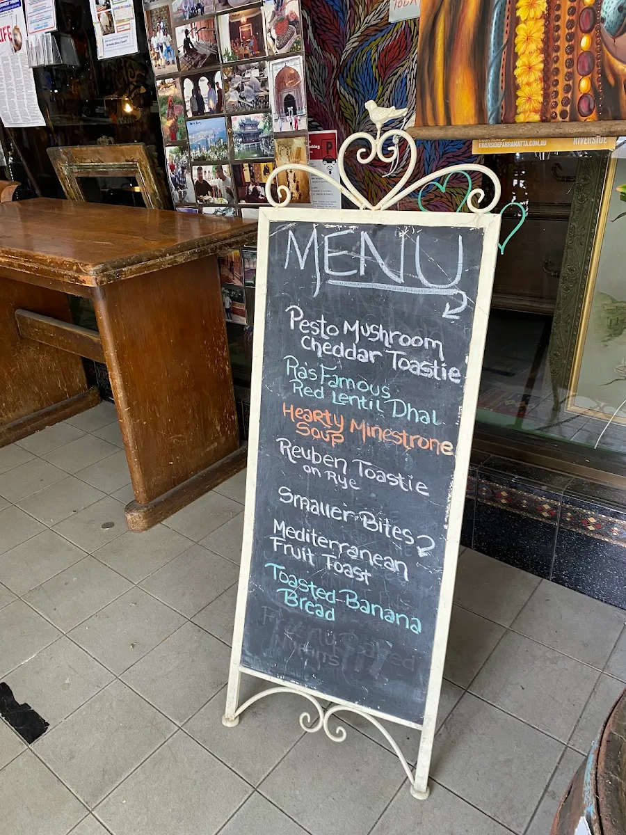Menu, Christina's Cafe