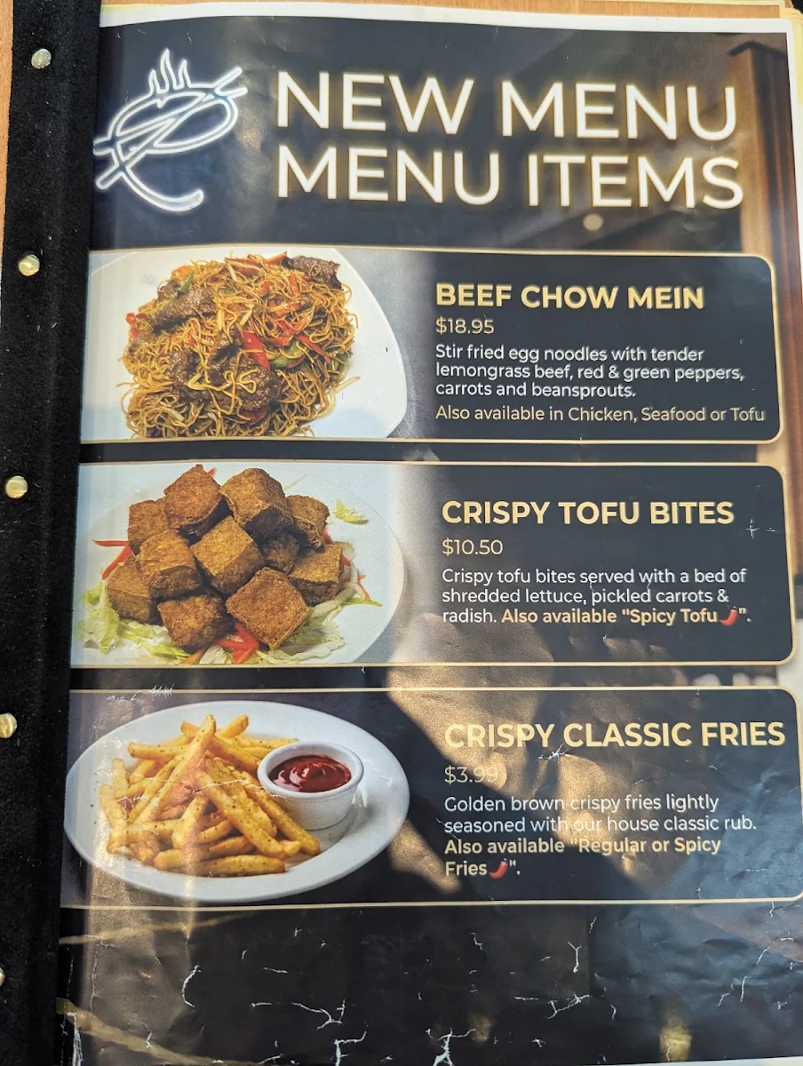 Menu, Pho Dui Bo