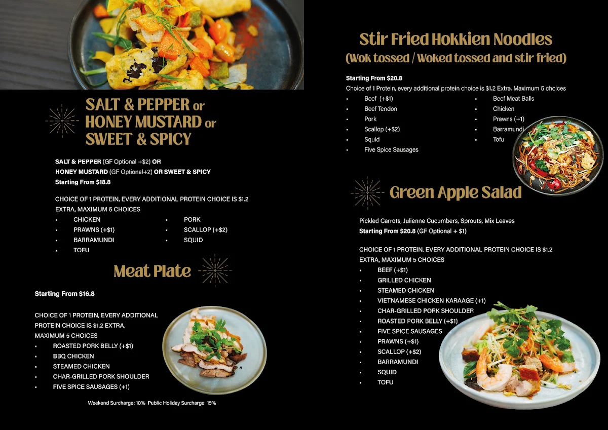 Menu, Le Soup