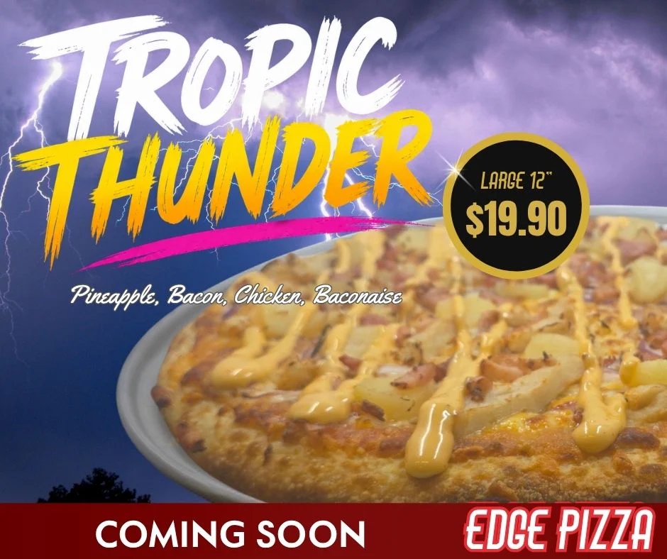Menu, Edge Pizza