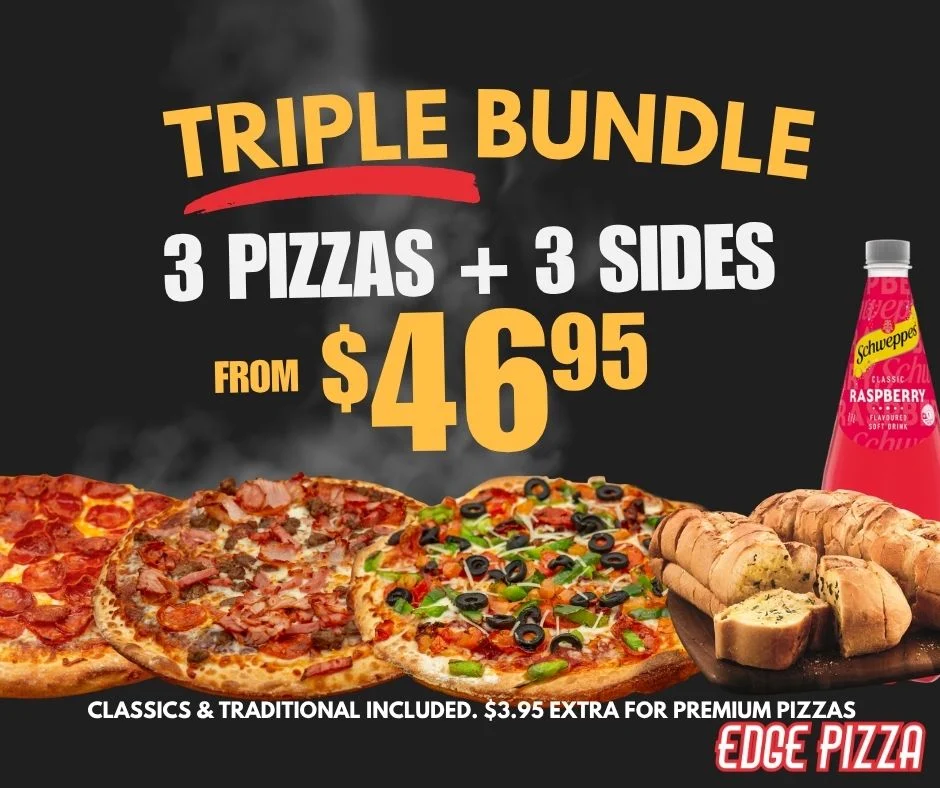 Menu, Edge Pizza