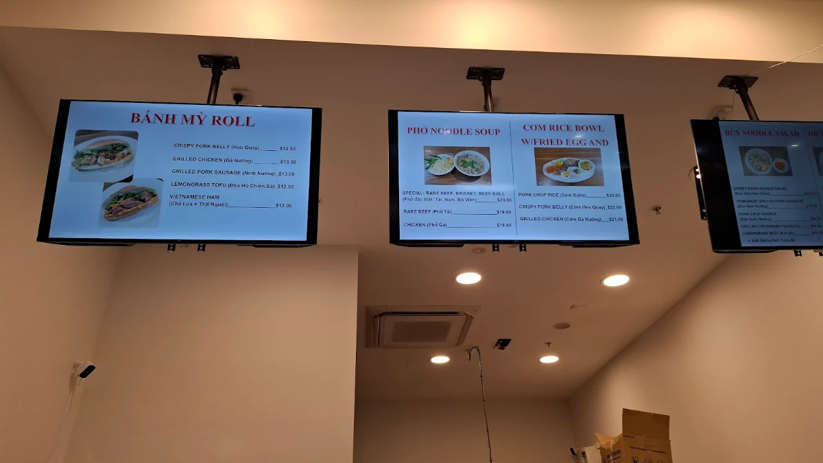 Menu, Darwin Pork Roll