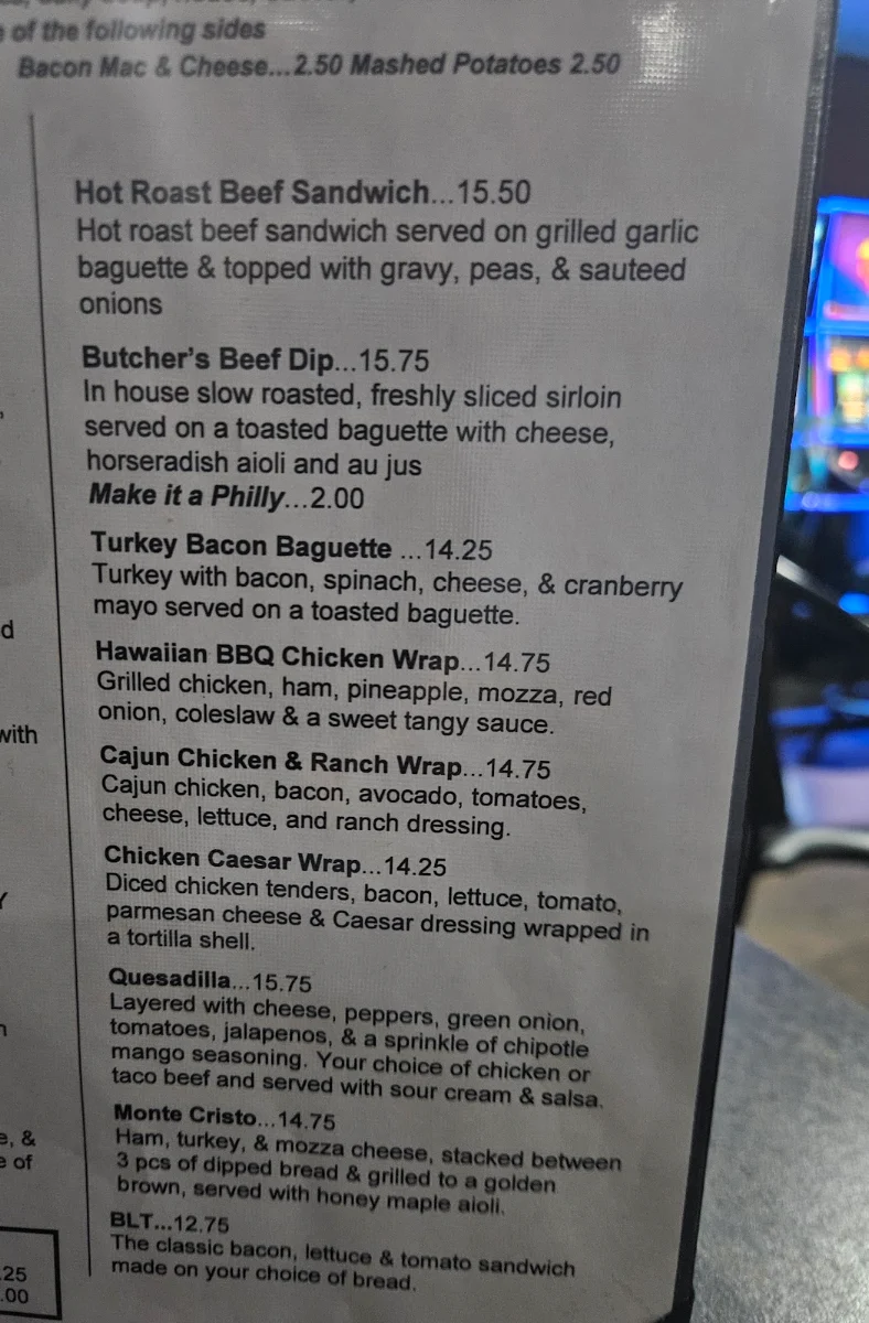 Menu photo 1