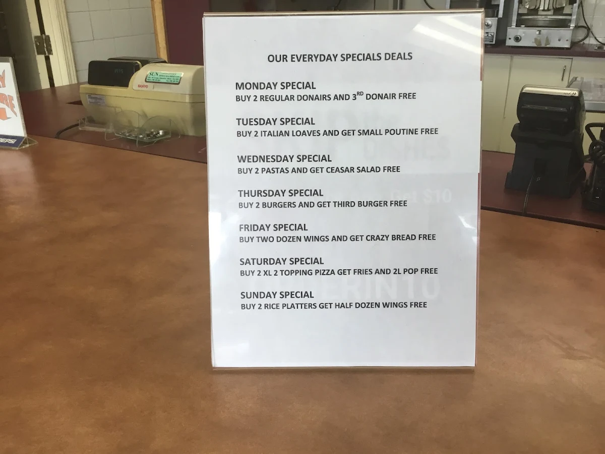 Menu photo 1