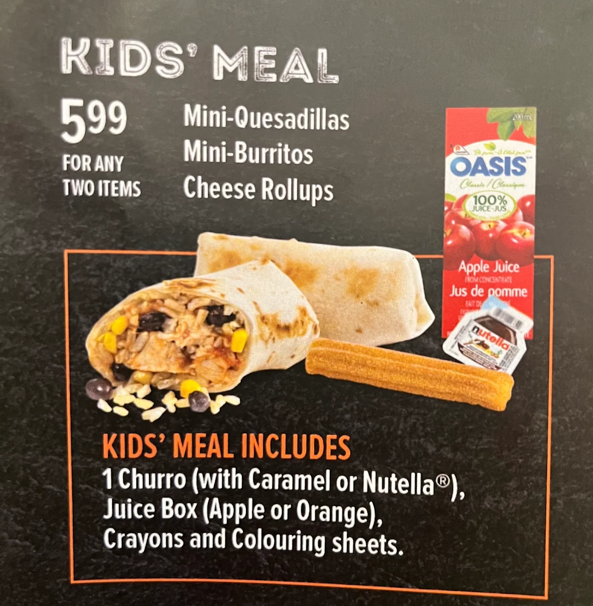 Menu photo 1